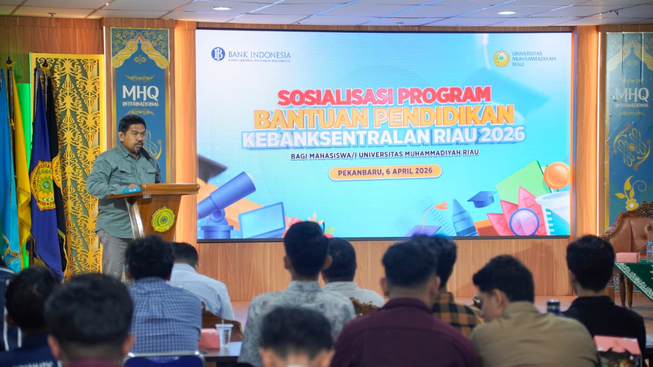 UMRI dan Bank Indonesia Riau Gelar Sosialisasi Bantuan Pendidikan 2026: Cetak Generasi Tangguh melalui GenBI