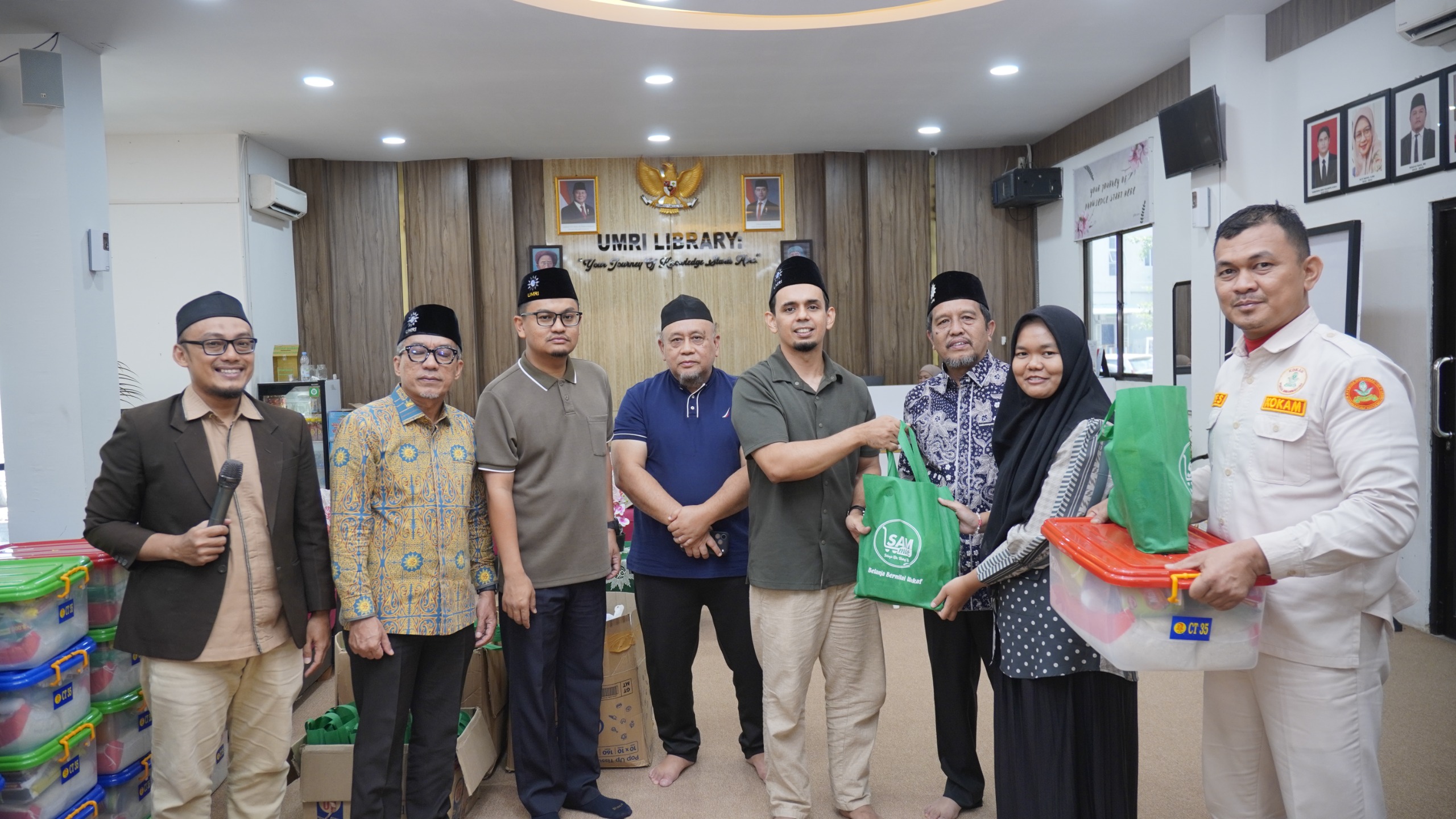 Perkuat Kepedulian Sosial, Hawariyyun Salurkan Bantuan Sosial melalui UMRI
