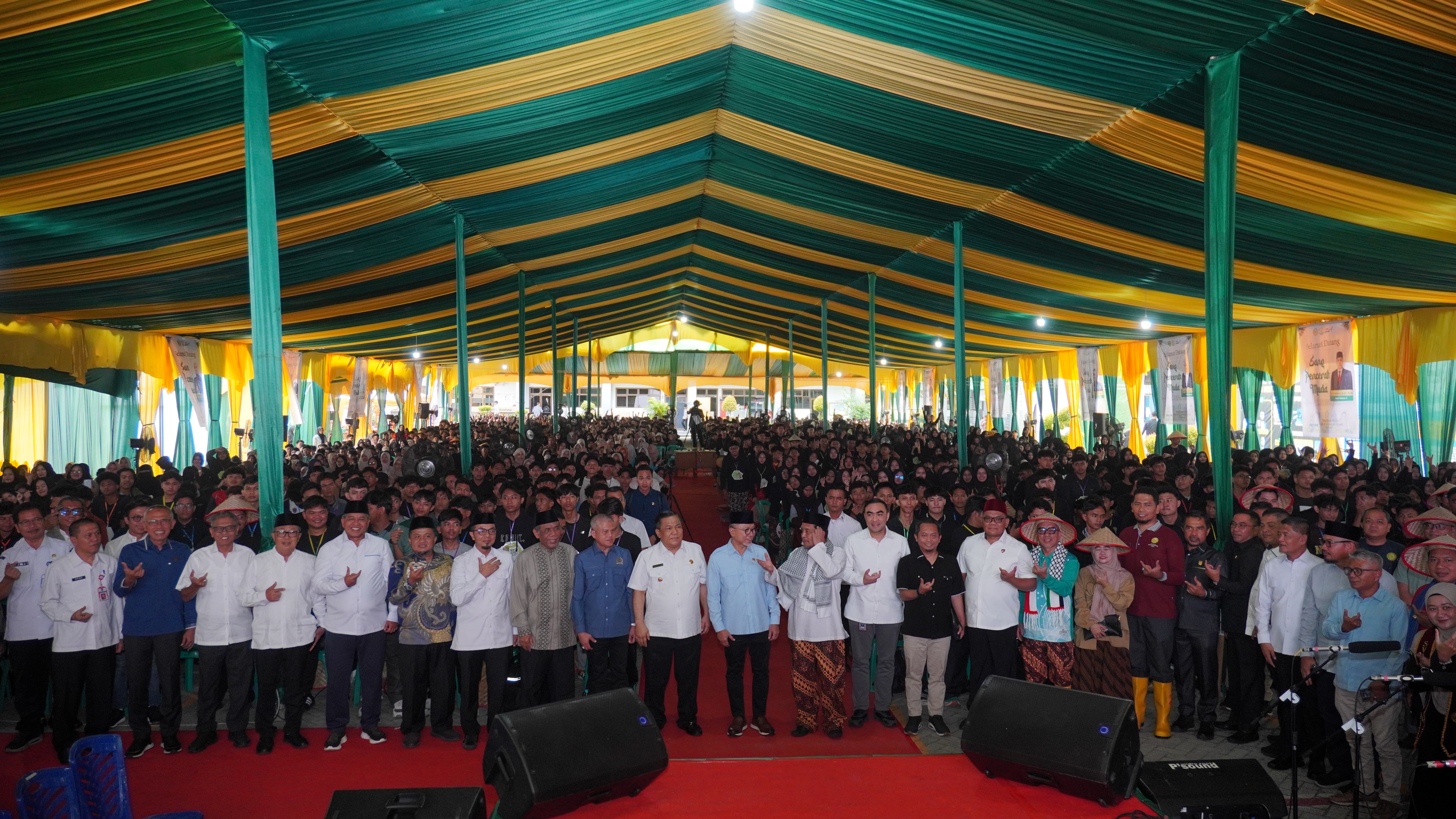 3.738 Mahasiswa Baru Ramaikan PKKMB dan Masta UMRI 2026, Zulkifli Hasan; Perkuat SDM dan Pangan