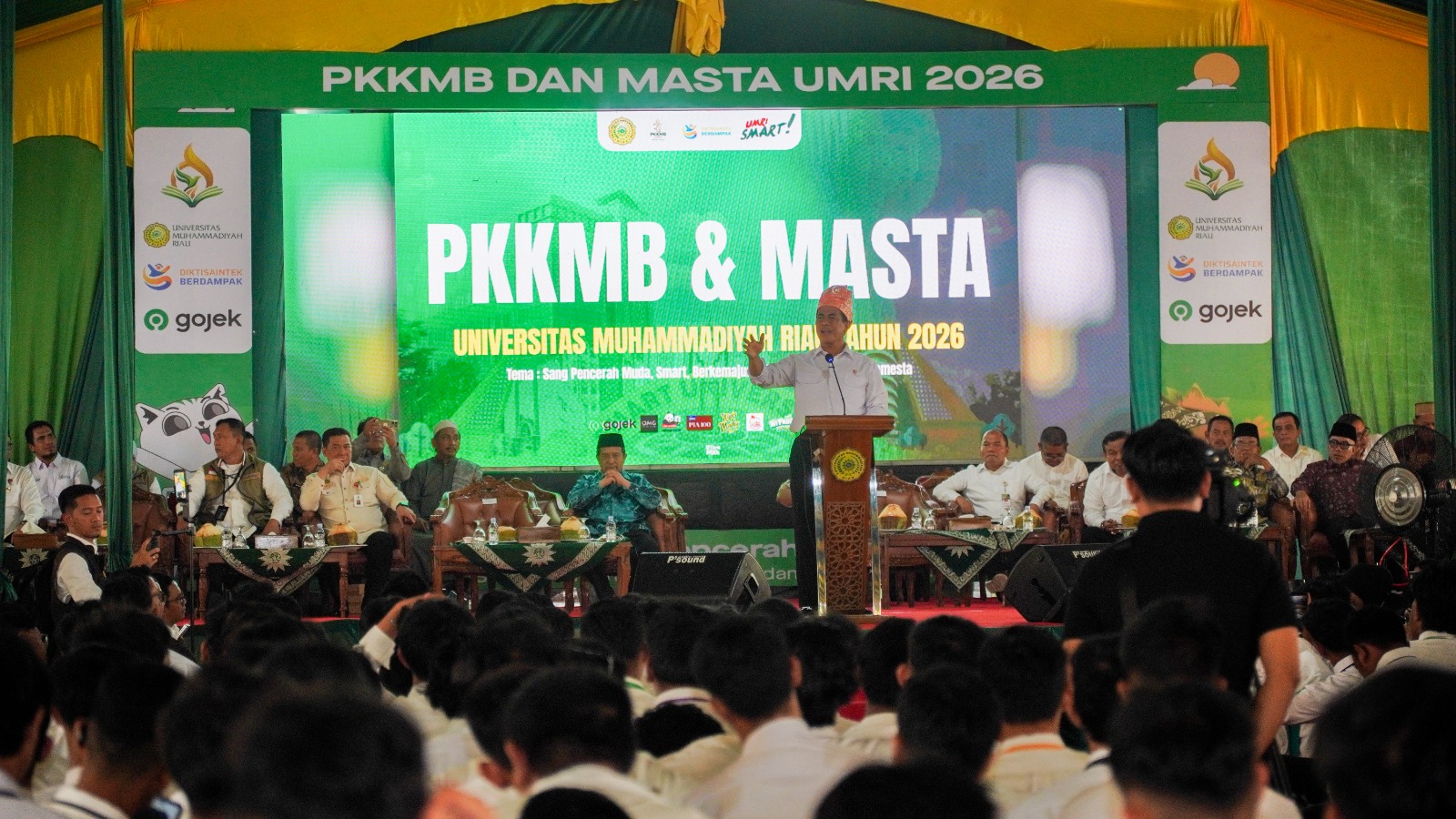 Mentan Amran Hadir di PKKMB UMRI, Dorong Mahasiswa Bangun Kewirausahaan dan Perkuat Ketahanan Pangan